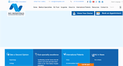 Desktop Screenshot of nuhospitals.com